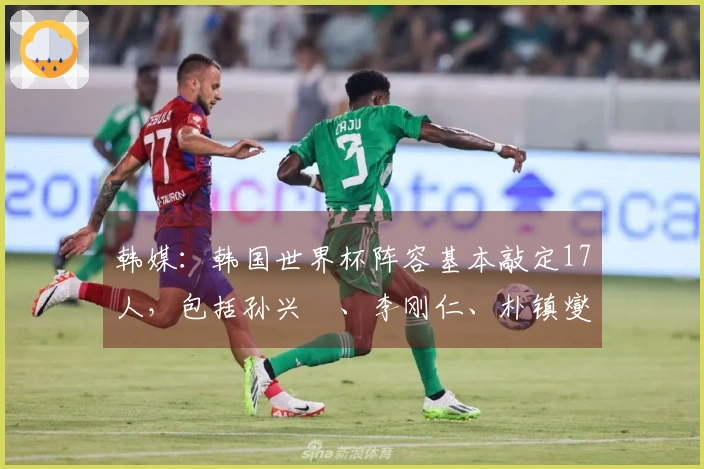 韩媒：韩国世界杯阵容基本敲定17人，包括孙兴慜、李刚仁、朴镇燮等